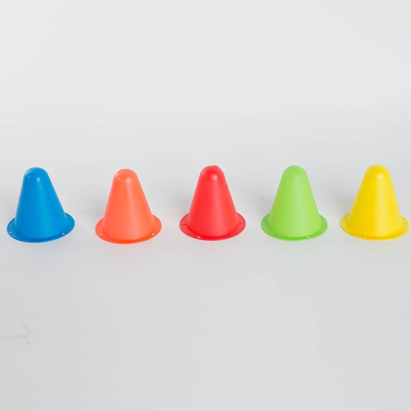Windproof Flat Flower Slalom Roller Skating Cones - Action Learning Obstacles