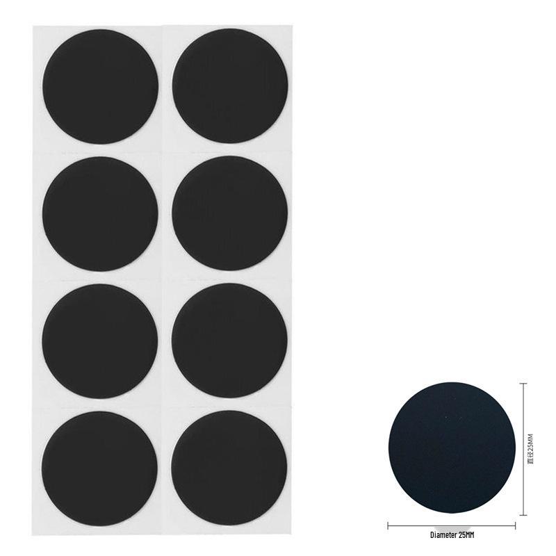 Bicycle Glueless Tire Patches, 48 pcs 25MM Round - Mountain Bike Cycling Accessories