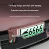 Xiaomi SU7 Green License Plate Frame: New Traffic Regulations Protective Holder