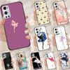 Ballerina Ballettänzerin Mädchen Für Realme 13 12 10 11 14 Pro Plus GT 6 5 6T GT7 Pro C55 C53 C51 C21Y C25S C75 C67 C61 Hülle