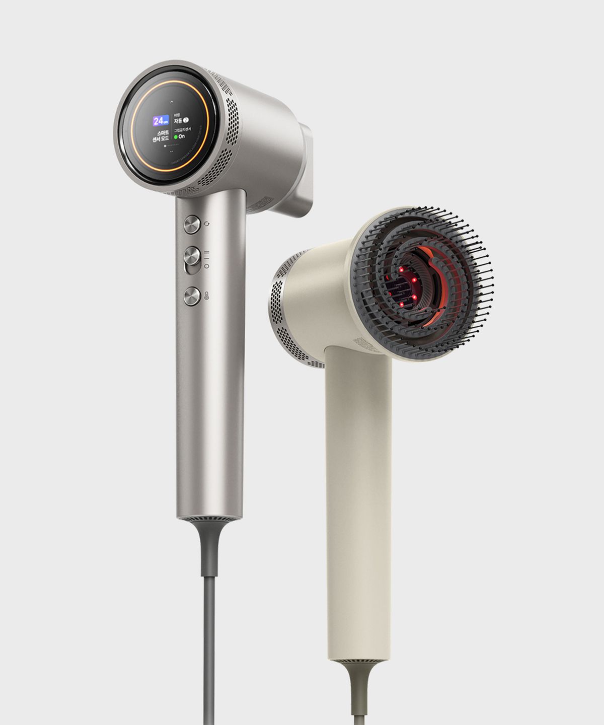 Scalp & Hair Smart Sensor Plasma Hair Dryer titanium