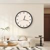 Advanced Sense Wall Clock Simple Living Room Dining Room Punch-free Minimalist Hanging Watch Creative Silent Decoration Clock