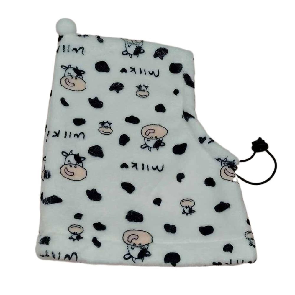 

Cartoon Pet Hat Cover Head Puppy Cap New Dog Calming Earmuffs S-Cow