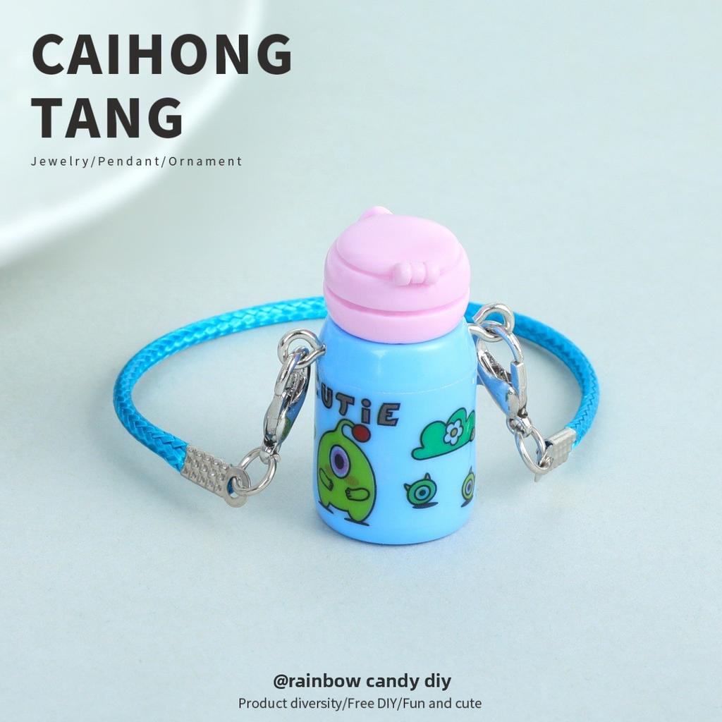 Ropa Labubu Doll Thermos Cup Model Mini Water Bottle Baby Bottle Pendant Accessories Doll Clothes Outfit Decoration