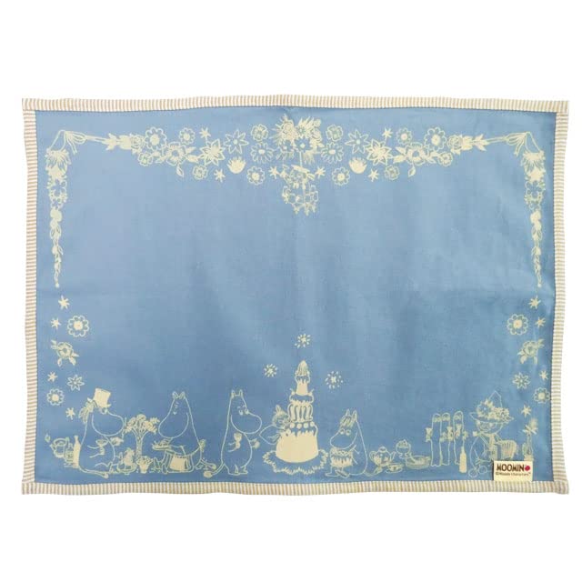 Moomin Party Blue Placemat,