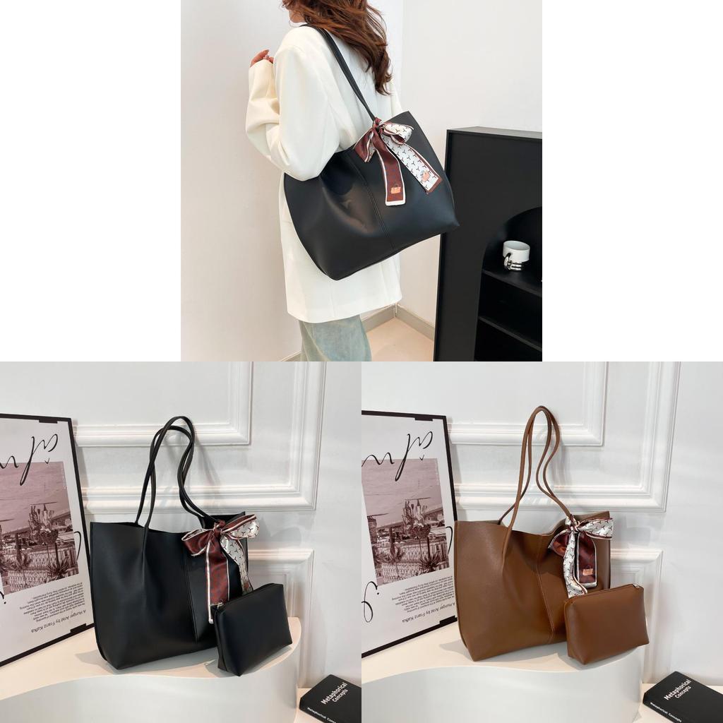 Vintage Inspired Pu Tote Bag With Top Handle For Work And Weekend Outings