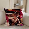 Cute H-Hanako-Kuns Kawaii Case Plush Fabric Soft Pillowcase Double Sided Print Cushion Cover Household Gifts