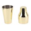 Stainless Steel Drink Shaker French Style 2 Section Martini Mixer Drink Shaker for Bar Home Camping