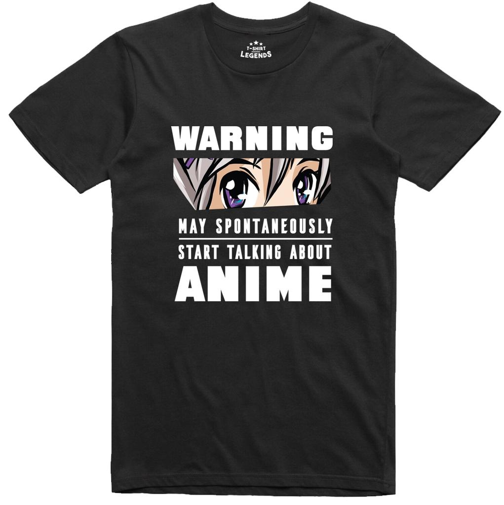 Herr Anime T-shirt Manga Japansk Geek Regular Fit Tee