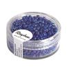 Perle rocaille 2 mm opaque lustré Bleu foncé 17 g