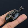 Blue Tiger Eye Pendant, 999 Copper Wire Wrapped Pendant Jewelry. Gift For Women Handmade Pendant Gemstone Jewelry