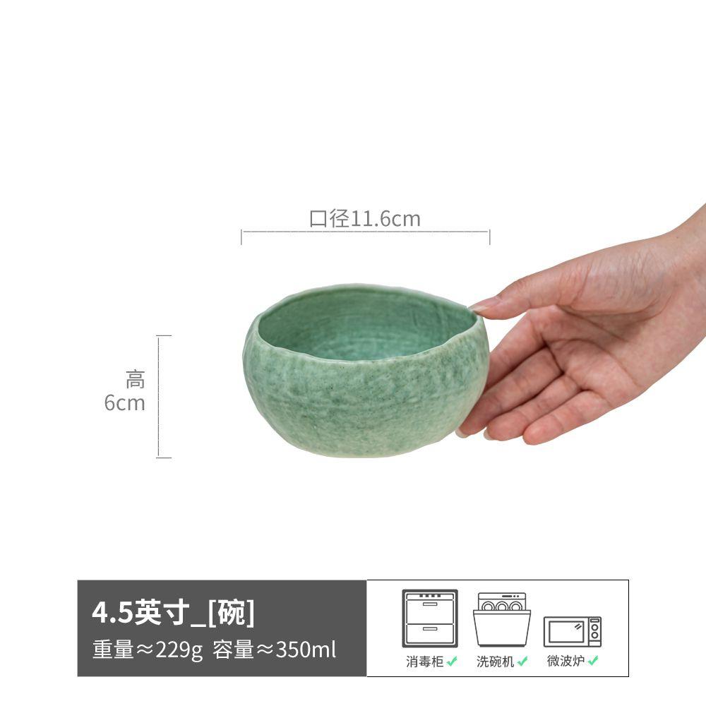 

Make Old Special-Shaped Bowls Small Bowls Kiln Thickened Ceramic Bowls Household Ceramic Bowls Rice Bowls Restaurant Retro Dessert Bowls