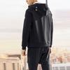 Anta Training Series Solid Color Casual Hooded Long Sleeve Jacket Men Jacket Black 152147711-5