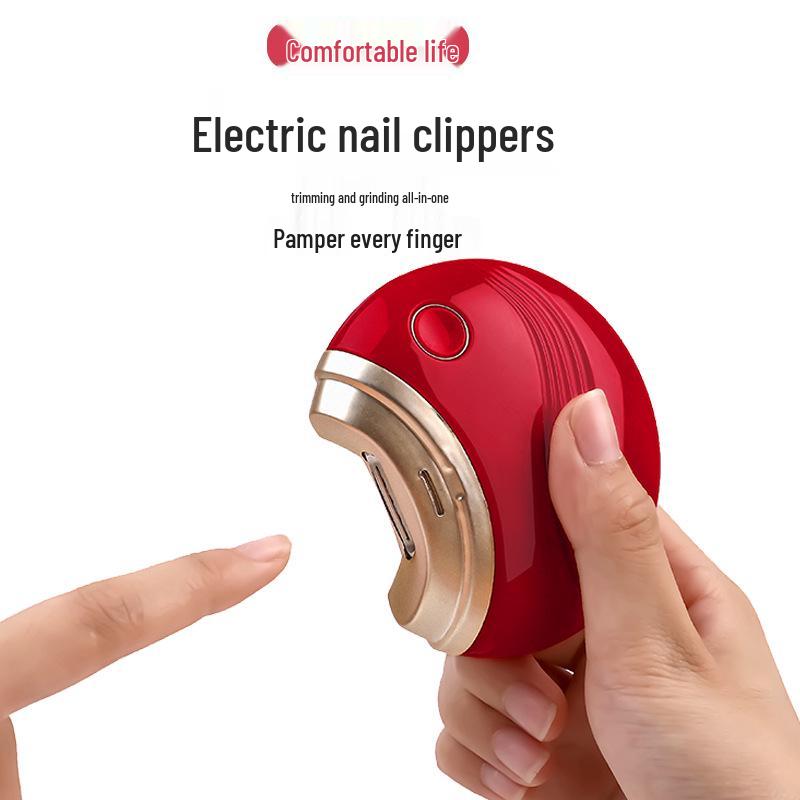 Wiederaufladbarer Leiser Elektrischer Nagelknipser und Polierer für Erwachsene