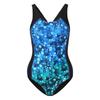 New Women's One-piece Bikini Dazzling Digital Print Swimsuit