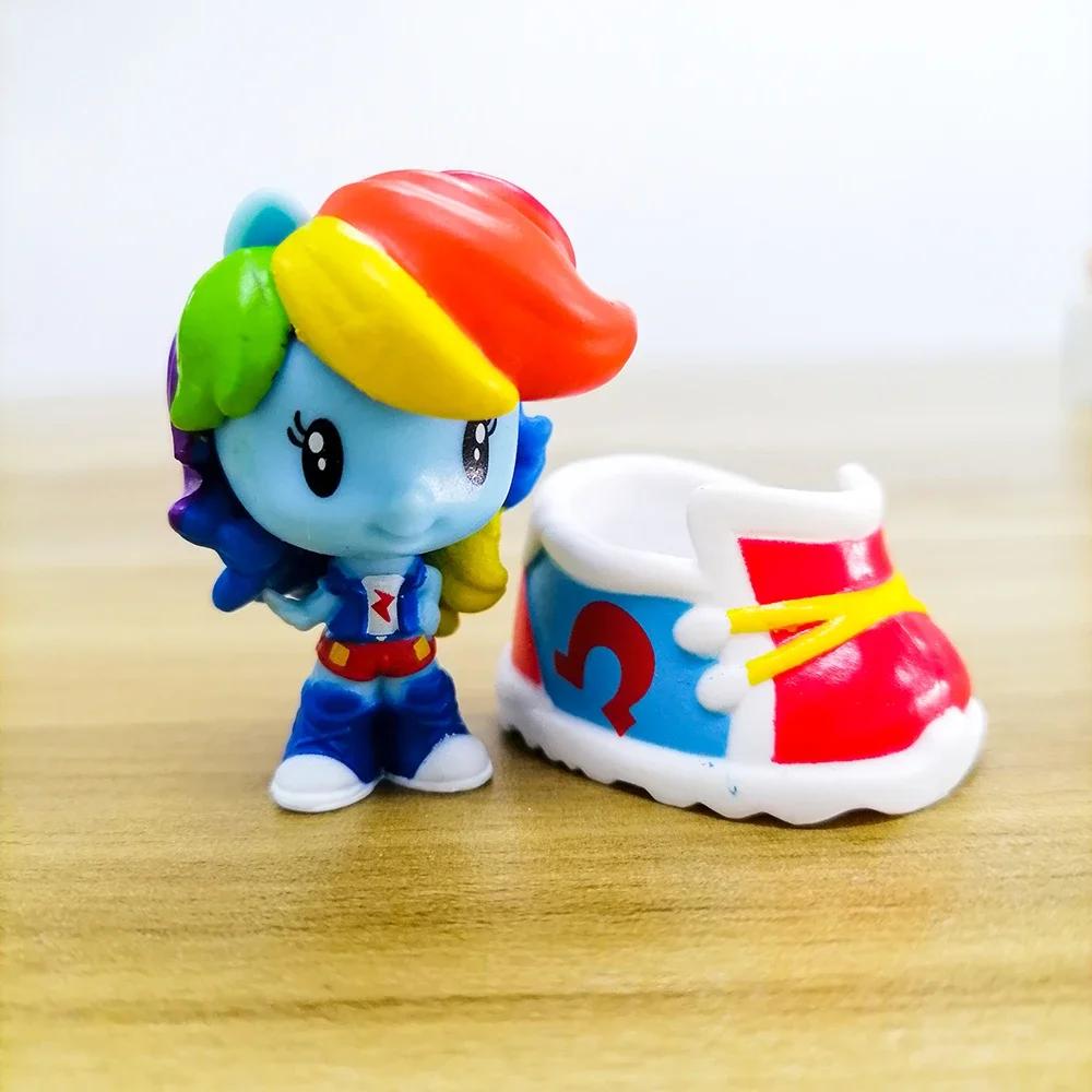 

Hasbro My Little Pony Міні-фігурки Іскорка Флатершай Пінкі Пай Мила лялька Сліпий бокс Іграшка Прикраси Подарунки для дівчаток хлопчиків