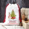 personalised stocking santa sack kid boy girl merry Christmas Eve box Special Delivery baby 1st first Xmas gift toy bag Children