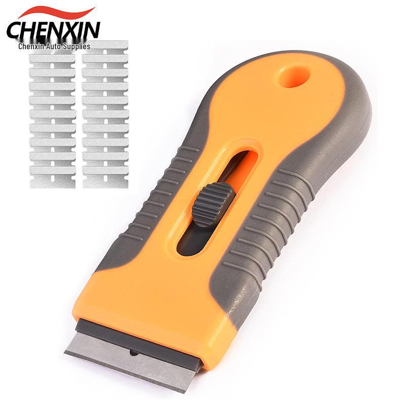 Retractable Car Film and Glass Glue Removal Scraper