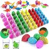 New 10pcs/set Magic Hatching Growing Dinosaur Add Water Grow Egg Animal Breeding Process Educational Teaching Funny Toy For Gift