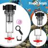 Aquarium Cleaner Internal Water Purification System with Space-saving Design for