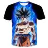 Summer anime Dragon Ball Wukong children's T-shirt summer fashion casual T-shirt boys and girls clothing T-shirt short sleeved