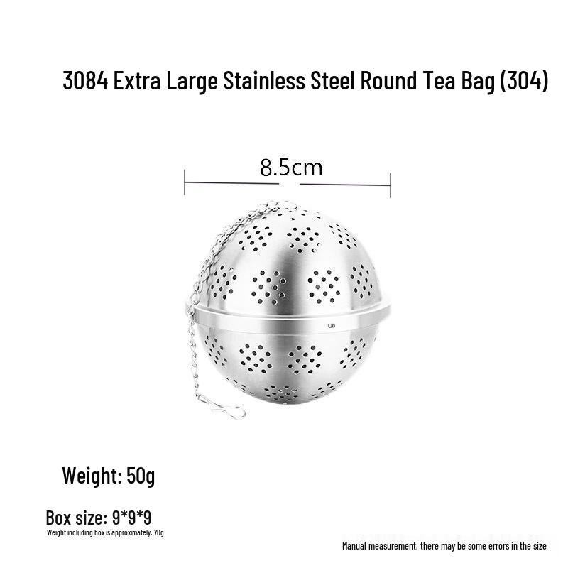 304 Stainless Steel Spice Infuser & Tea Steeping Mesh Ball