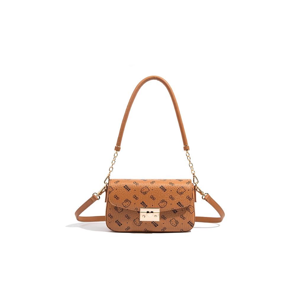 New Sanrio Hello Kitty PU Crossbody Bag, Shoulder Bag Women's Multicolor SHHF41586