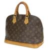 Used LOUIS VUITTON Handbag Alma old type M51130 Monogram Brown Brown Classic
