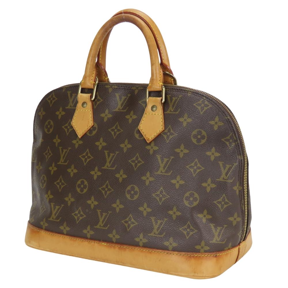 Used LOUIS VUITTON Handbag Alma old type M51130 Monogram Brown Brown Classic