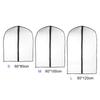 Hanging Clothes Dust Cover with Zipper Garment Dust Case Durable   Household