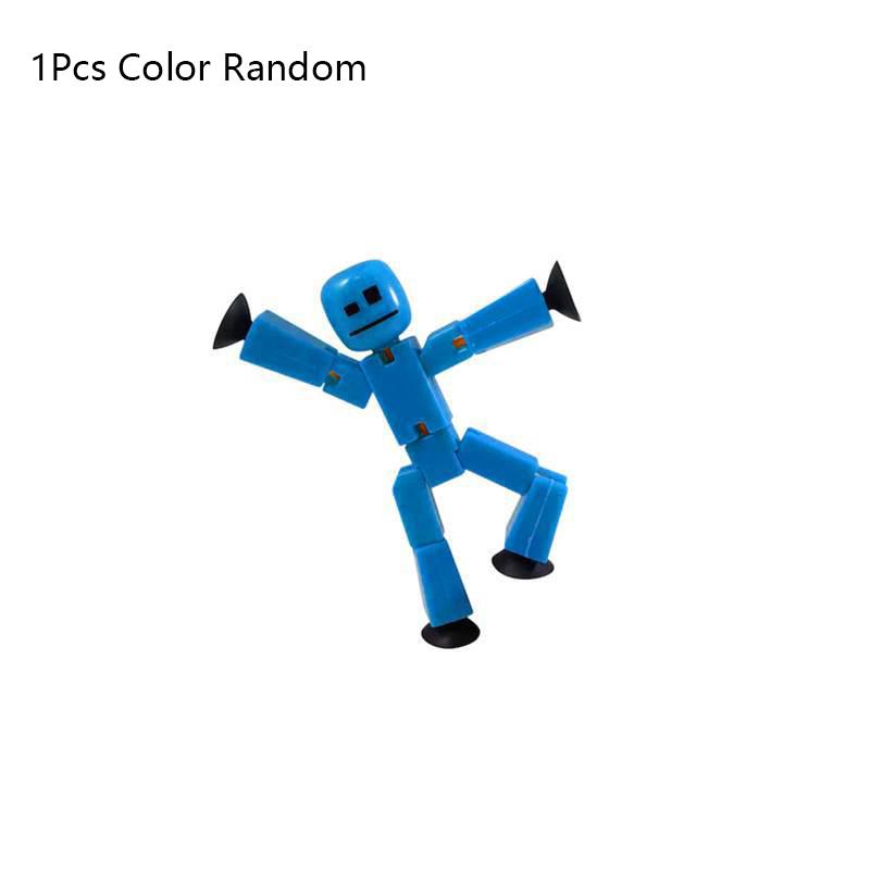 

1Pc/3Pcs Sucker Sticky Robot Kids Toys Photography Animation Studio Sucker Suction Cup Children Action Figures Toys for Children