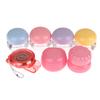 1Pcs 5g Empty Plastic Lip Scrub Jars With Cover Balm Mask Skin Care Container Cute Blush Jar Cosmetic Jars Travel Container