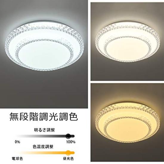 35W LED Ceiling Light with Starry Sky Effect, Suitable for 6-8 Tatami Mats, White, Warm White, and Daylight, Perfect for Living Rooms, Entryways,
