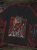 2026 Neujahr Amerikanisches Drippy Souls Messmer Der Pfähler Thron Grim T-Shirt mit Ikonischem Videospiel-Print