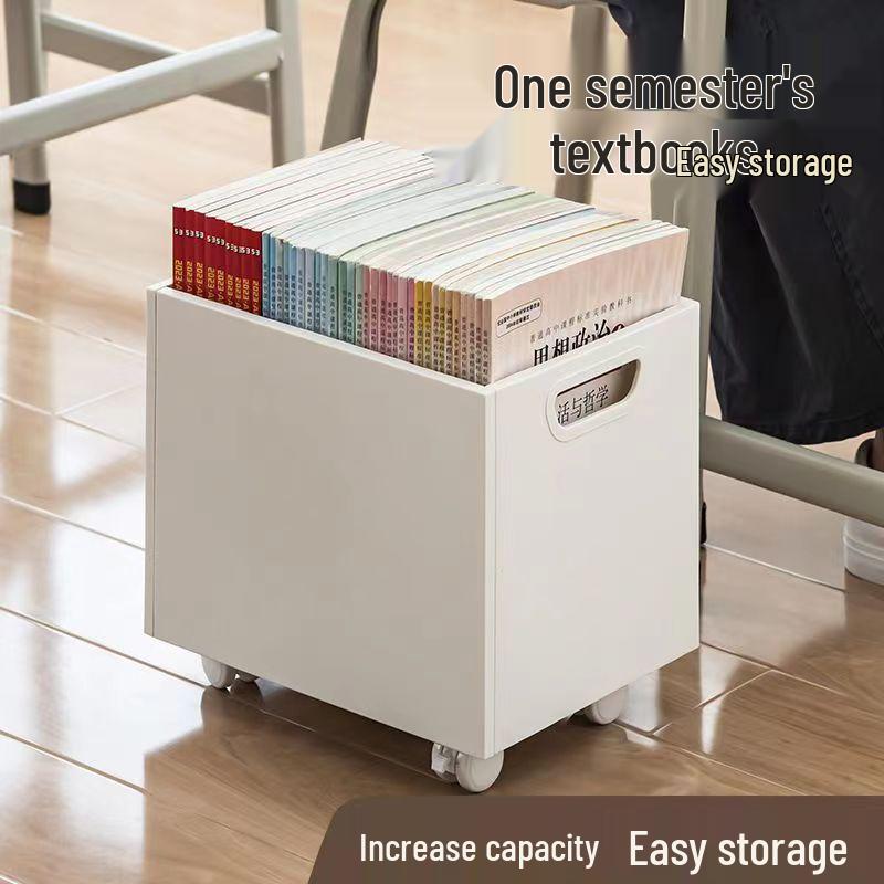 Aufbewahrungsbox für Riemenscheibenbücher mit großer Kapazität für den Klassenzimmergebrauch