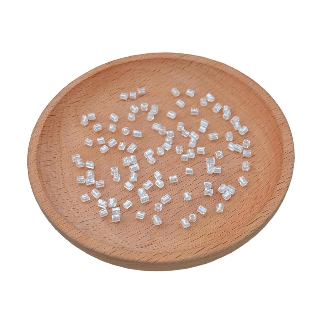 Handmade Transparent Glass Seed Beads Bracelet & Necklace Accessories