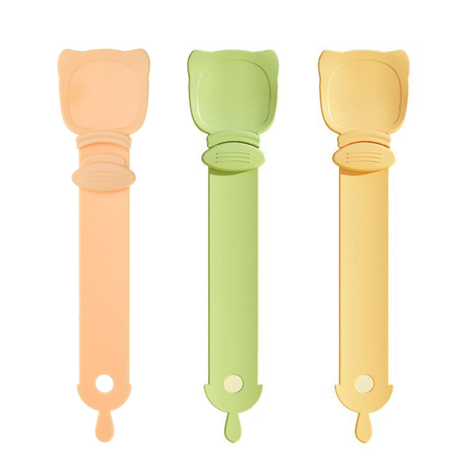 

Удобная ложка для корма для домашних животных, палочка для лакомства для кошек, ложка для влажной еды, инструмент для контроля кормления, совок для выдавливания корма, кормушка для домашних животных, дозатор корма A3