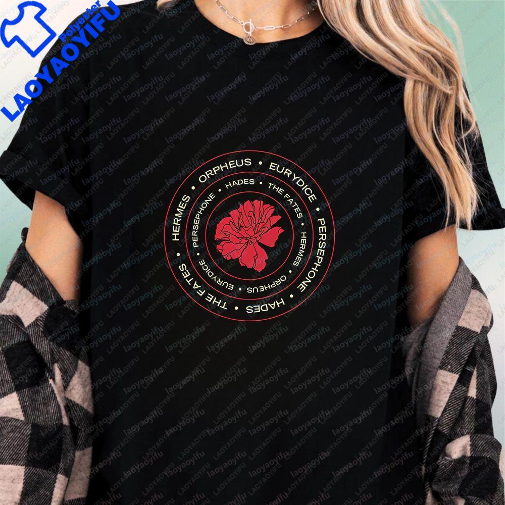 Hadestown The Musical Printed TShirt Genderneutral Trend Original Streetwear Design for Both Unisex and WoUnisex Large Size