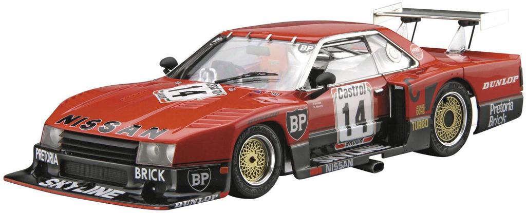 Aoshima Bunka Kyozaisha The Model Car Series SP Nissan R30 Skyline Turbo Kyalami 9 Hour Endurance Specification 1982 SD Plastic Model 1/24
