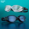 WATERTIME Swimming UV Integrated Soft Nose HD Clear Unisex for Swimming Training Goggles, Adult, Unisex, Anti-Fog, Protection, Reinforced, Bridge,