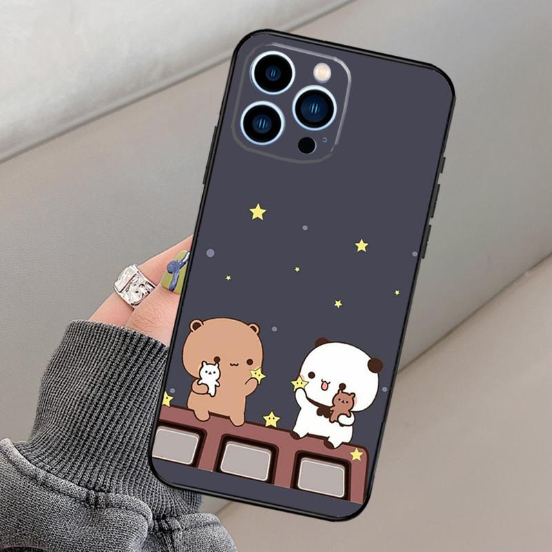 Cute BuBu DuDu Case For iPhone 11 12 13 14 15 16 Pro Max X XS XR 12 13 Mini 14 Plus Cover Coque