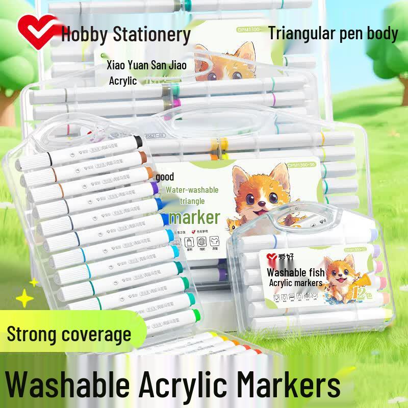 AIHAO Washable Acrylic Marker Pens
