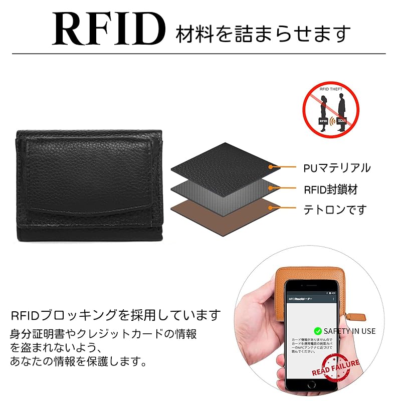 [PORRASSO] Geldbörse Damen Mädchen Mini Geldbörse Rindsleder dreifach gefaltete Geldbörse dreifach gefaltete Geldbörse Modische süße Popularität leichte dünne Trennwand Münzbörse