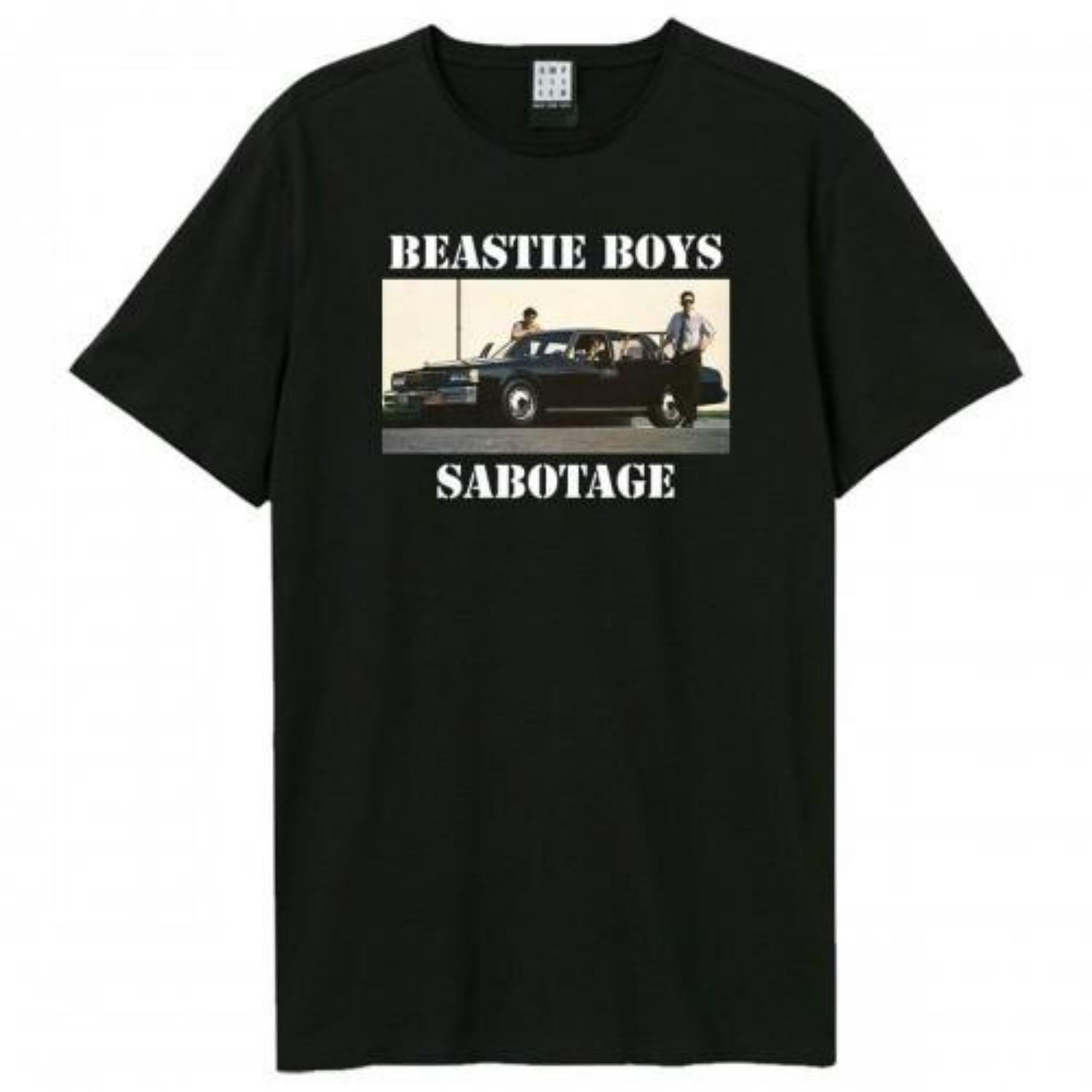 Amplified Unisex Adult Sabotage Beastie Boys T-Shirt S чёрный