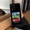 Triathlon Tri Life Swim Bike Run Case For Samsung Galaxy M56 M16 M36 M33 M53 M13 M12 M32 M52 M20 M15 M55 M31 M14 M35 M34 M54