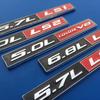 BAZY3 Car 5.0L Coyote V8 GT 5.0 Hood Fender Trunk Nameplate Decal Emblem Badge Sticker Accessories For Ford F150 F250 FX4 Mustang