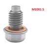 Magnetic Oil Pan Drain Plug M10-M22 Stainless Steel with Strong Neodymium Magnet and Copper Washer for Car Engine Oil Drain Plugs 3