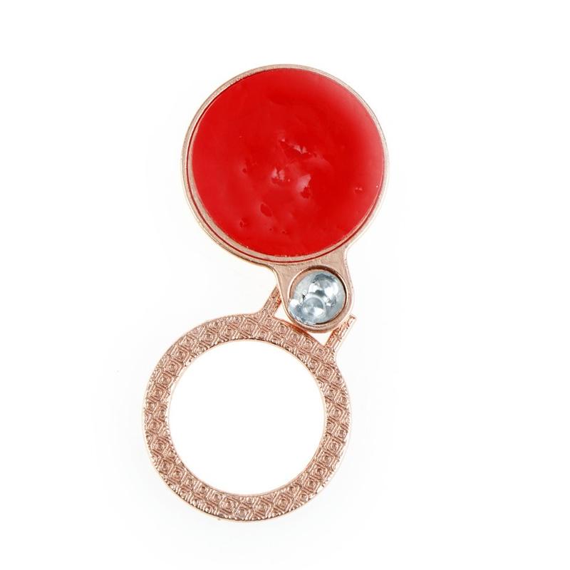 Round 360 Degree Finger Ring Mobile Phone Grip Stand Holder  Phone Mount Stand