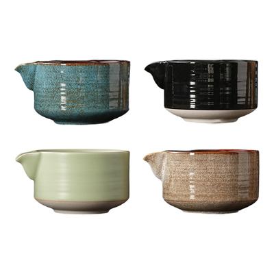 Ceramic Matcha Tea Bowl Traditional Porcelain Tea Bowl for Friends