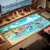 Doremon Friends Color Mouse Pad Large Gaming Table Cushion Non-slip Laptop Tablet Big Mousepad XXL Mat Mini PC Playmat With Lock edge